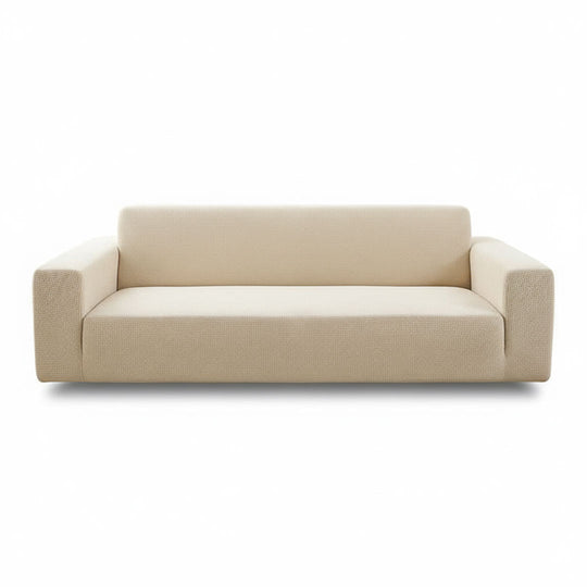 Textured Sofa Cover - Stretch Fit - Non-Slip Protection