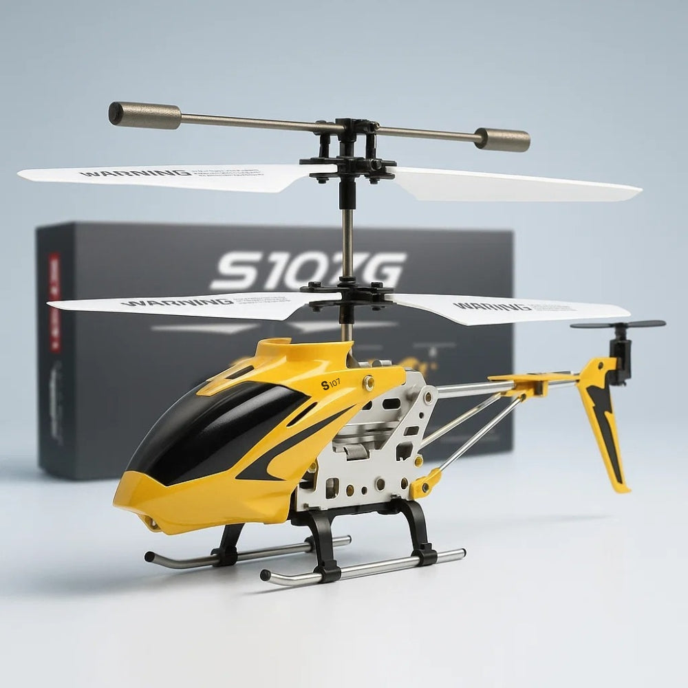 Unbreakable 3.5CH RC Helicopter Mini RC Helicopter with Gyro - Crimson