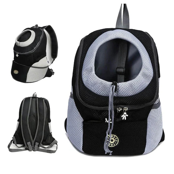 Pet Carrier Backpack - Outdoor Travel - Ventilated Design
