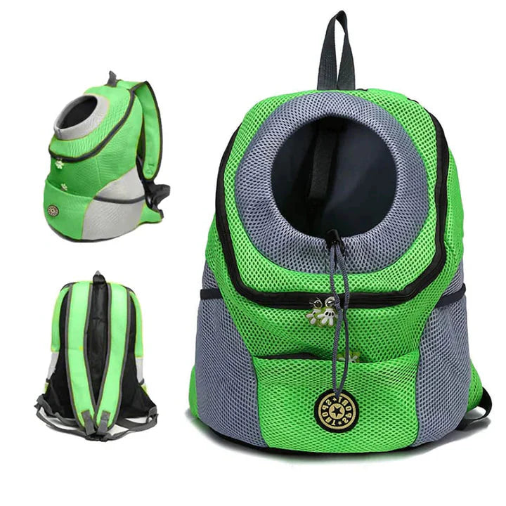 Pet Carrier Backpack - Outdoor Travel - Ventilated Design