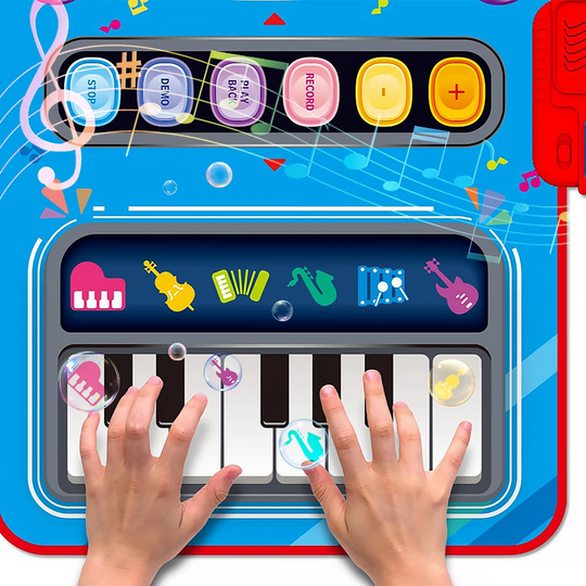 Creative Music Playmat for Children - Matte Design