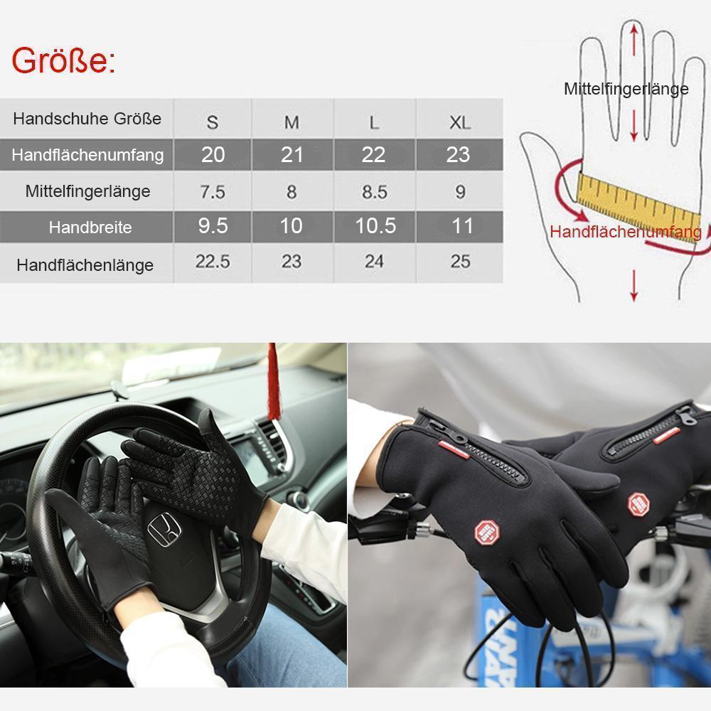 High-Quality, Warm, Windproof, and Waterproof Touchscreen Gloves for Unisex