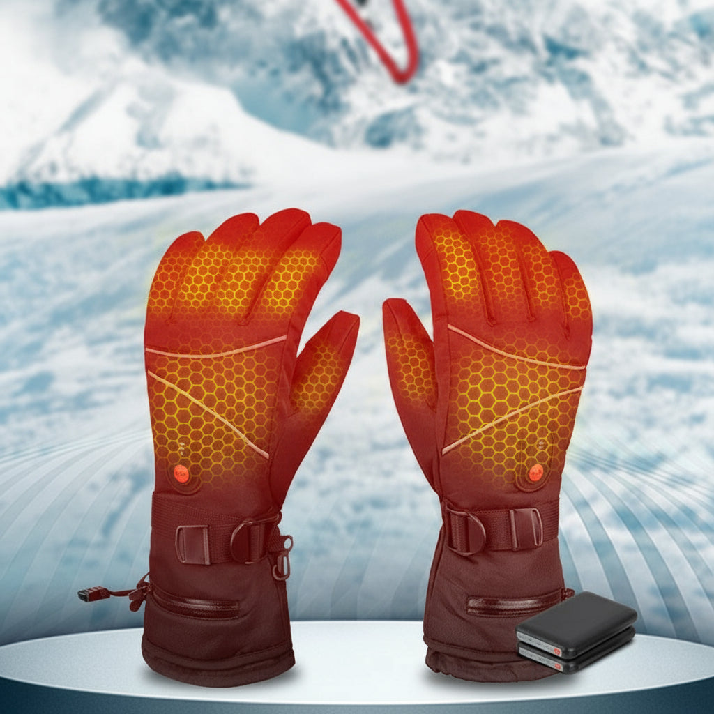 Thermal Heated Waterproof Rechargeable Winter Gloves