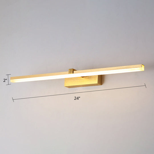 Golden Bathroom Lamp LED Modern Design