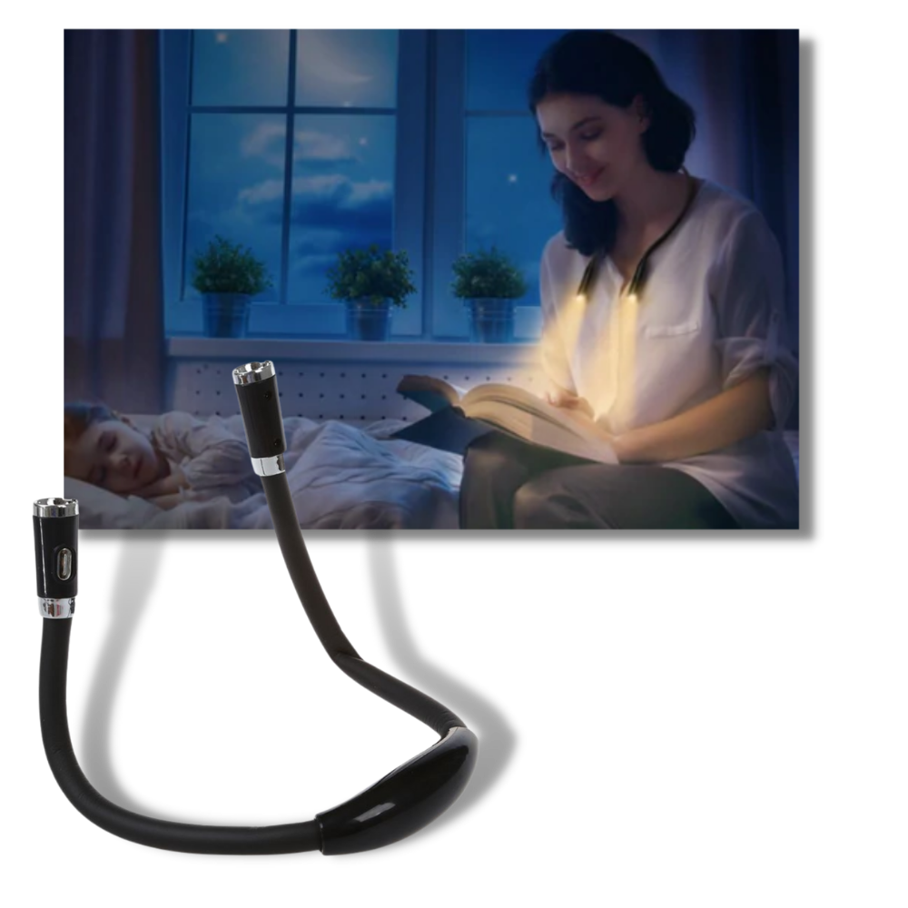 Portable LED Neck Reading Light