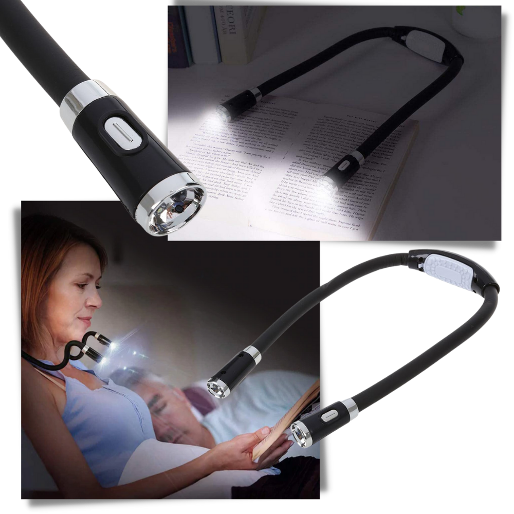 Portable LED Neck Reading Light
