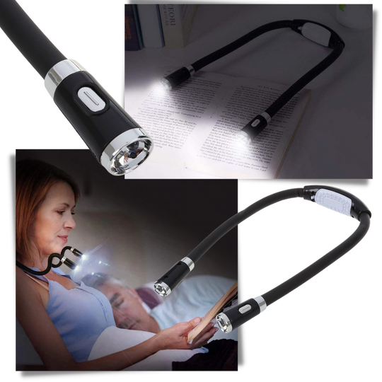 Portable LED Neck Reading Light
