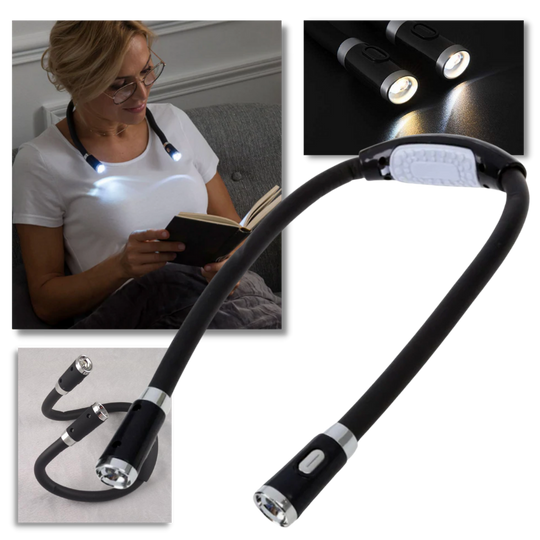 Portable LED Neck Reading Light