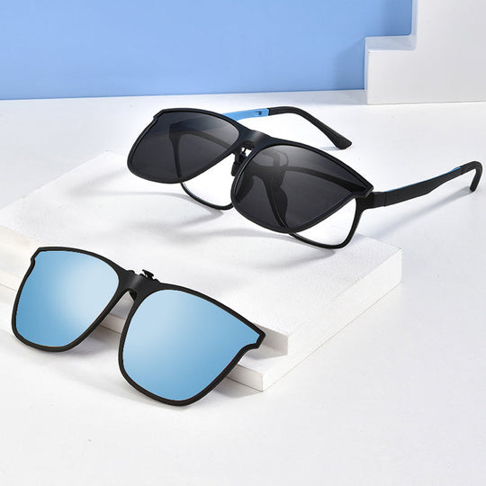 Polarised Clip-On Folding Sunglasses