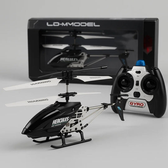 Unbreakable 3.5CH RC Helicopter Mini RC Helicopter with Gyro - Crimson