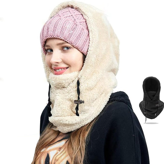 3-in-1 Winter Hat - Warm, Windproof, and Multifunctional
