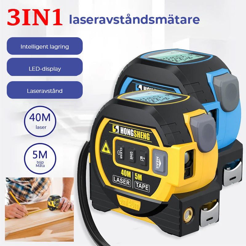 3-in-1 Infrared Laser Band Measurement Tool