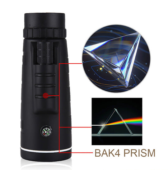 Portable High-Resolution Telescope for Stargazing & Astronomy