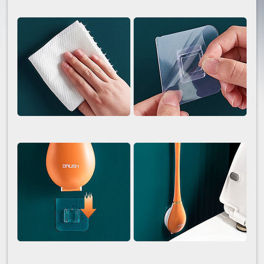 Long-Handled Toilet Cleaning Brush