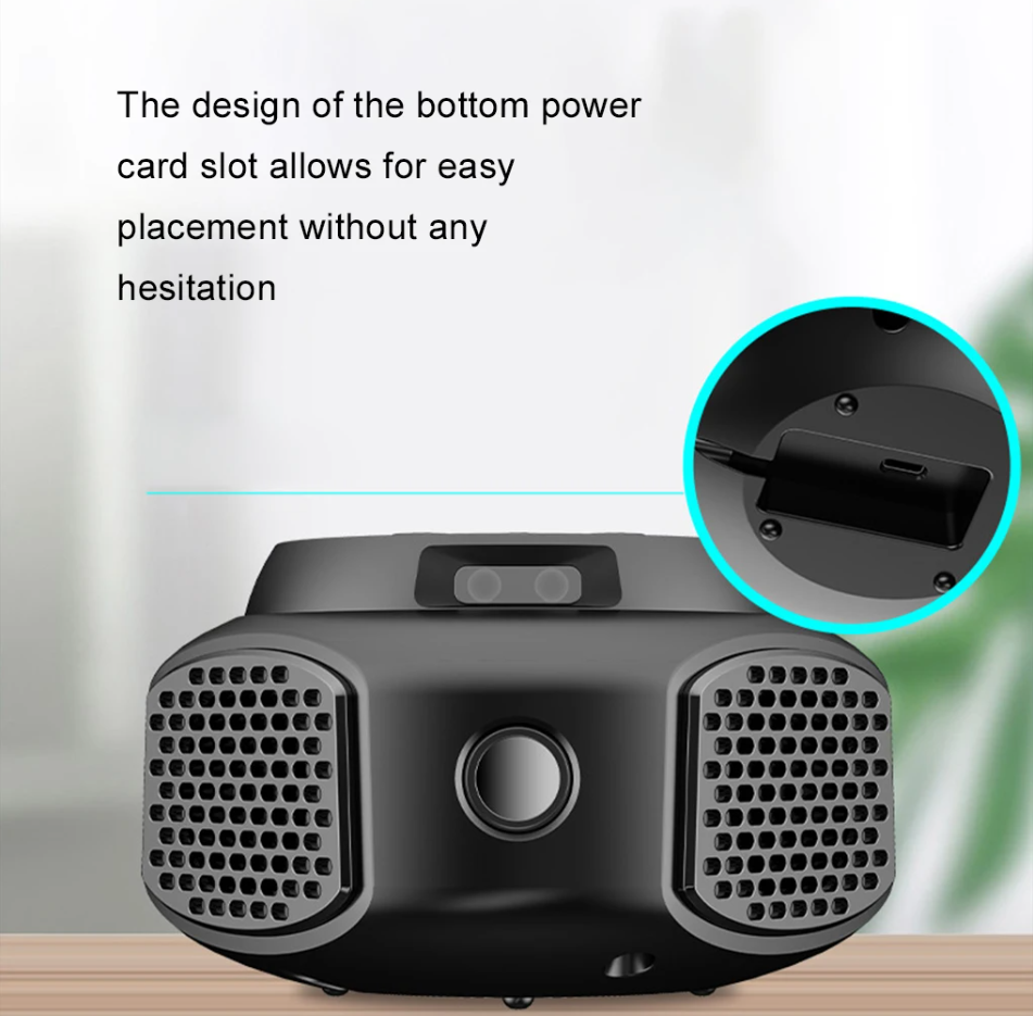 Plug-In Ultrasonic Rat Repellent | Chemical-Free, Silent Operation & Covers Up to 3200 sq. ft. for Indoor and Outdoor Use