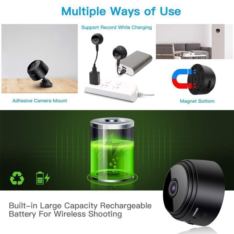 1080p Magnetic WiFi Mini Camera - RV Motorhome Reversing Camera