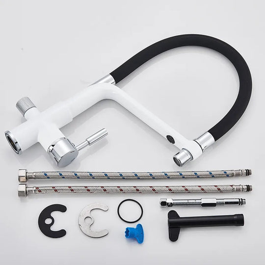 Double Outlet Drinking Water Faucet Filtered Kitchen Taps