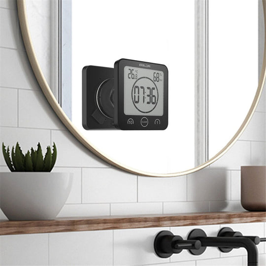 Waterproof Shower Clock - Always on Time, Even in the Bathroom!