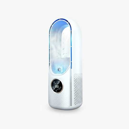 Bladeless Cooling Fan - Portable USB - Desktop Design