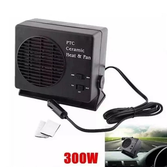 12V Ceramic Car Heater Fan | 150W-300W | Portable Defroster with Automatic Thermostat