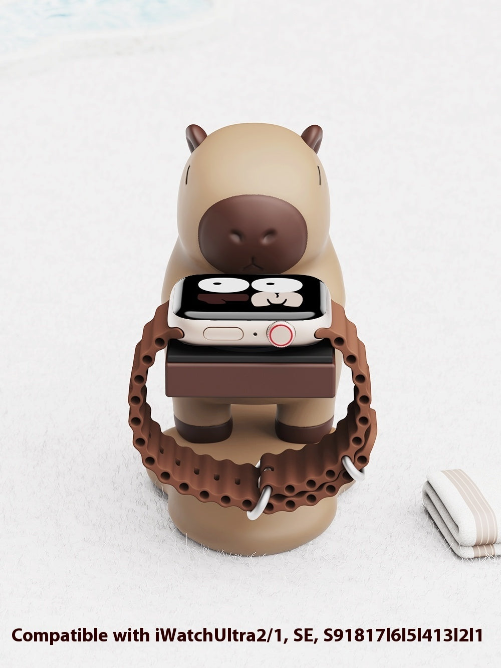 Capybara Charging Stand for Apple Watch