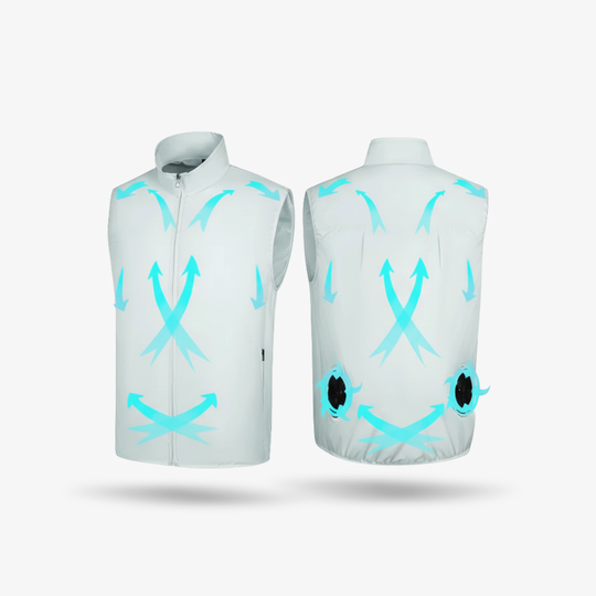 Cooling Vest - USB Airflow - Portable Design