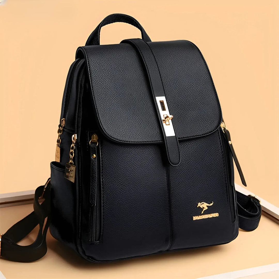 Luxurious and High-Quality Leather Women's Handbag - Alena Backpack
