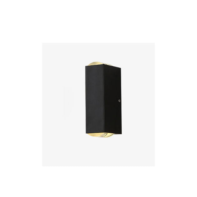 Modern Waterproof LED Outdoor Wall Light | Rectangular Up/Down Aluminium Fixture