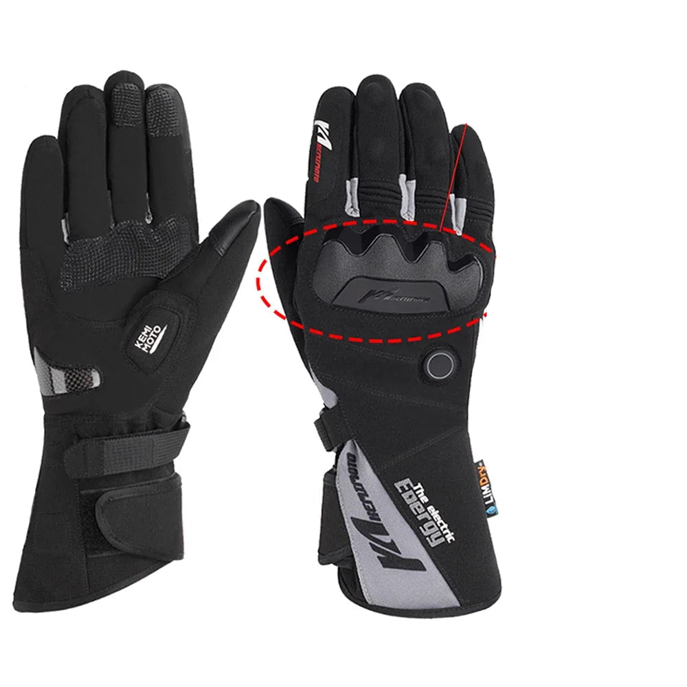 Thermal Heated Waterproof Rechargeable Winter Gloves