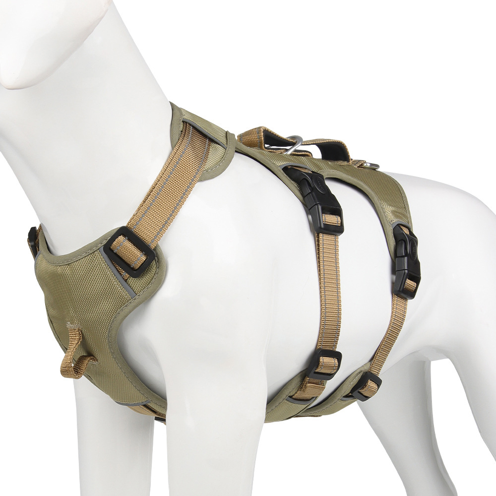 Reflective Anti-Pull Dog Harness with Gripguard