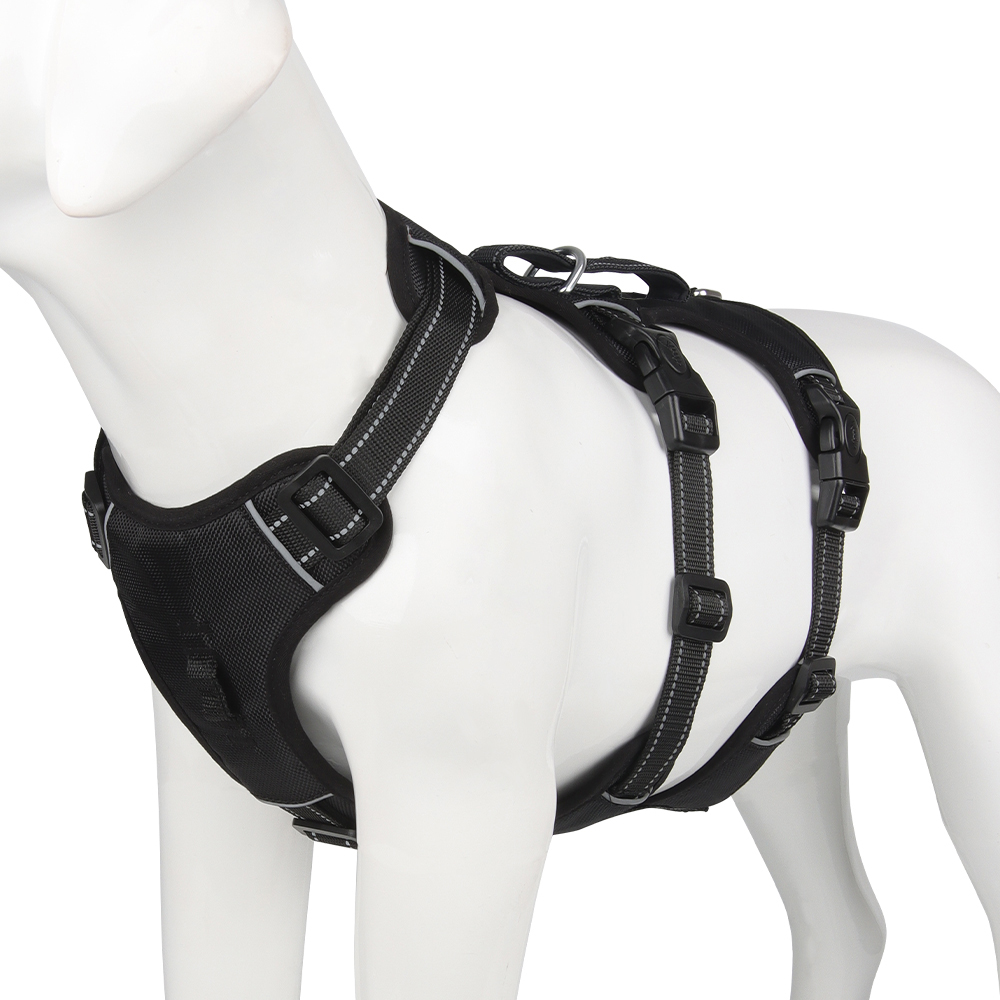 Reflective Anti-Pull Dog Harness with Gripguard