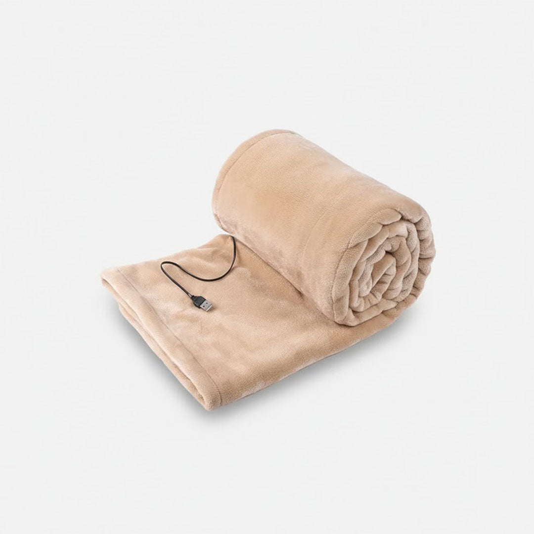 Electric Blanket - Cordless Design - USB Heated