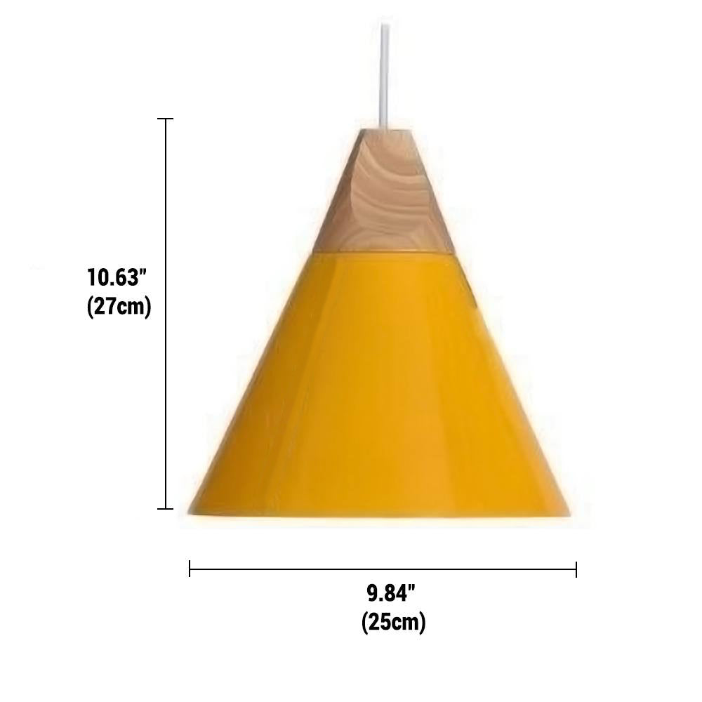 Minimalistic Wooden Pendant Light