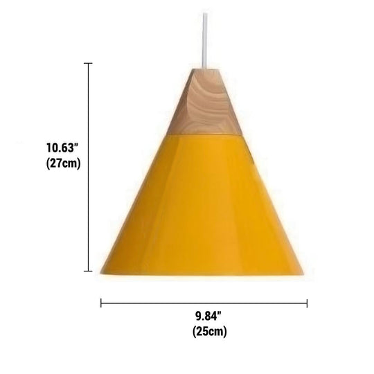 Minimalistic Wooden Pendant Light