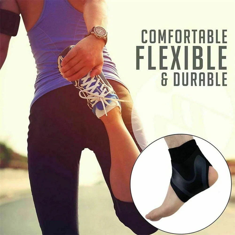 Plantar Ankle X Wrap Support Compression Socks
