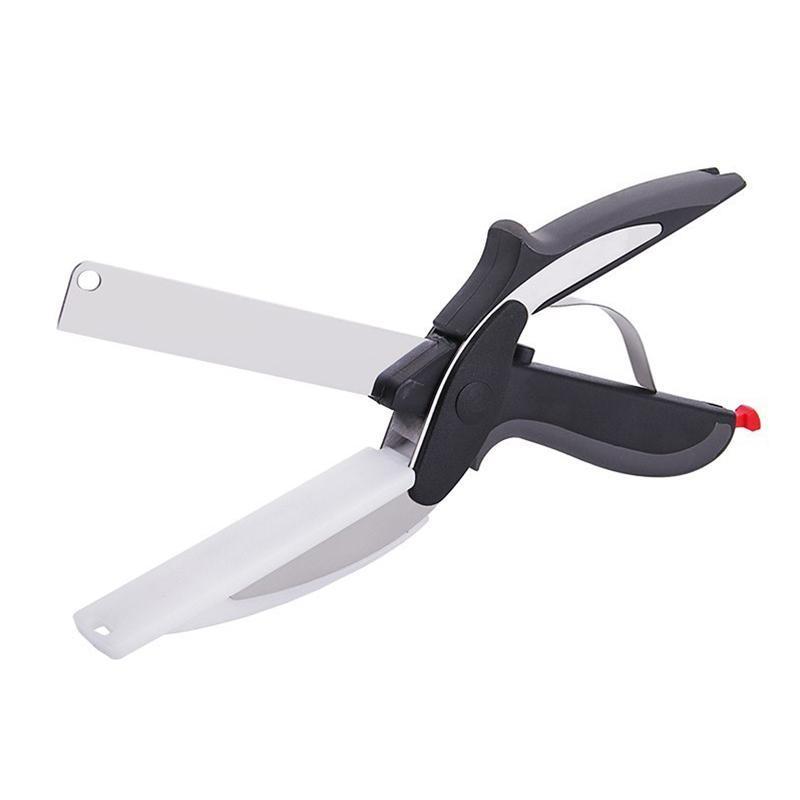 Versatile Stainless Steel Kitchen Scissors | EdgeCut Design