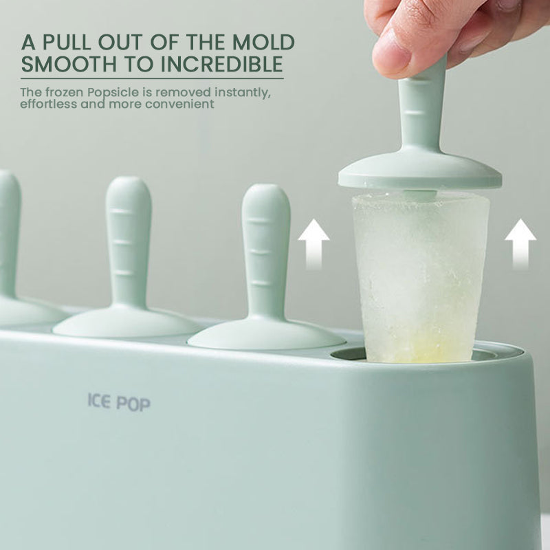 Silicone Ice on a Stick Ice Cream Mold Set
