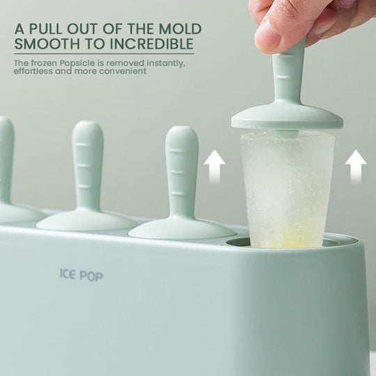 Silicone Ice on a Stick Ice Cream Mold Set
