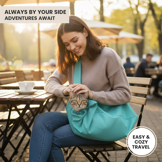 Cat Travel Bag - Mesh Ventilation - Secure Carry