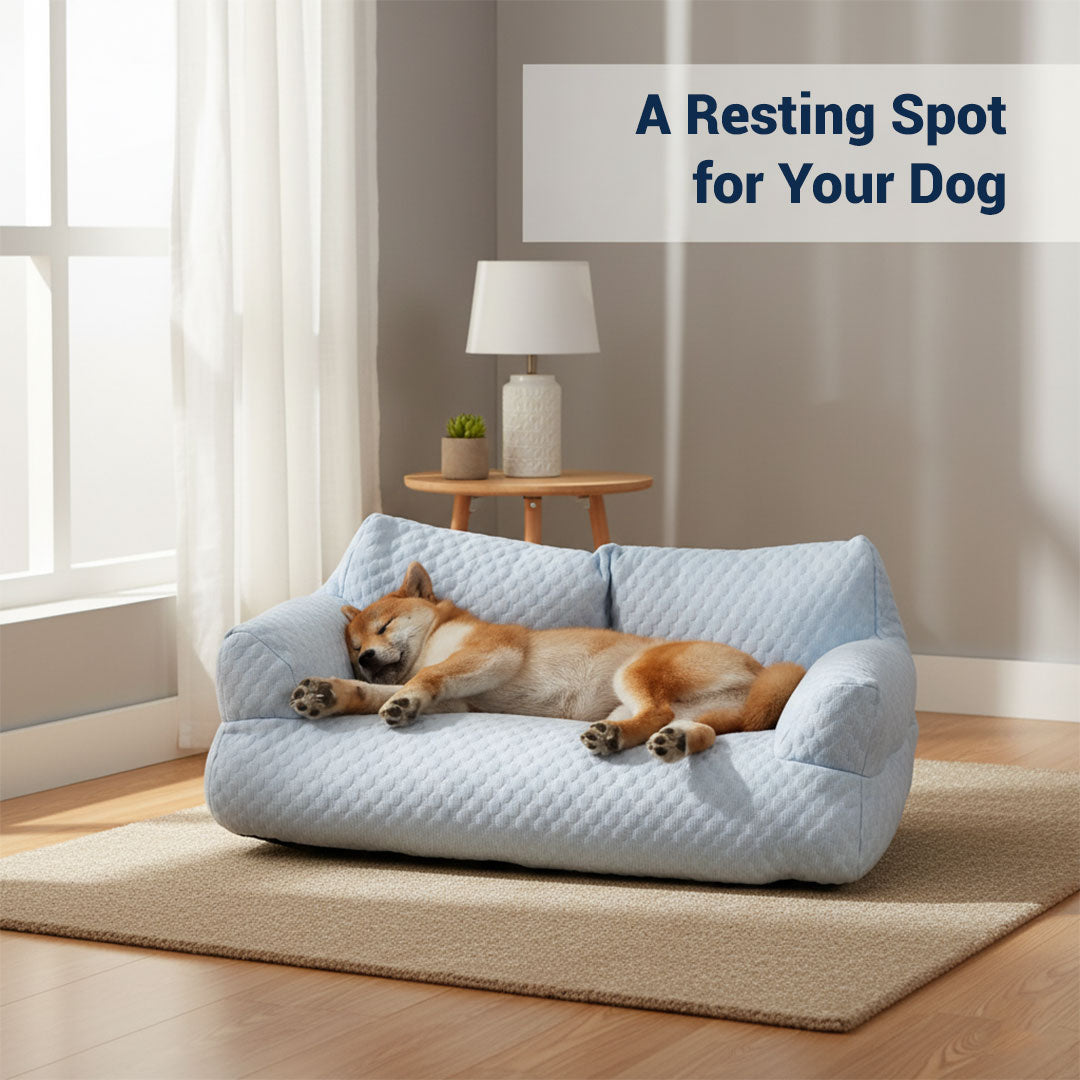 Cooling Dog Sofa - Fabric for Optimal Airflow - Supportive Design