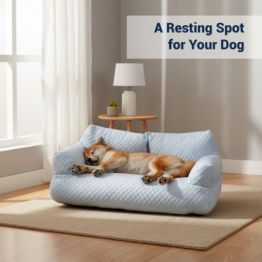Cooling Dog Sofa - Fabric for Optimal Airflow - Supportive Design