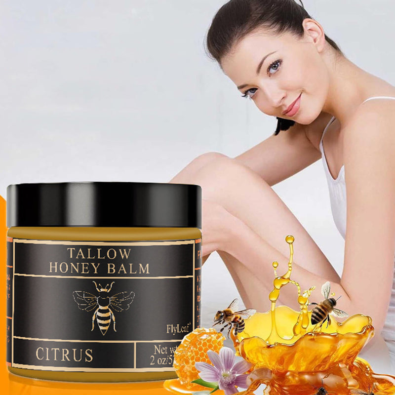 Beef Tallow, Beeswax, and Honey Face Cream