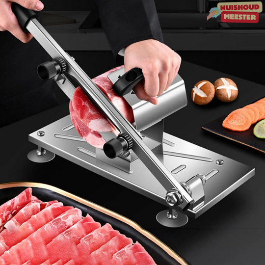 Professional Kitchen Slicer – Adjustable Blade, Durable Stainless Steel Cutting Machine for Home Use