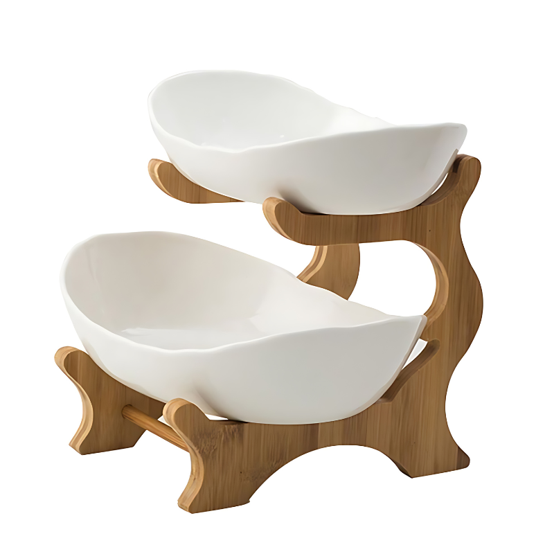 Three-Tier Plastic Fruit Bowl