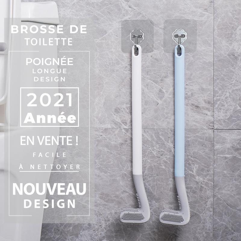 Long-Handled Toilet Brush - Say Goodbye to Stains