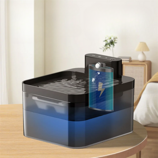 Automatic Wireless Drinking Fountain for Cats with Sensor
