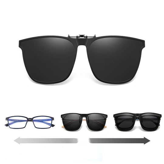 Polarised Clip-On Folding Sunglasses