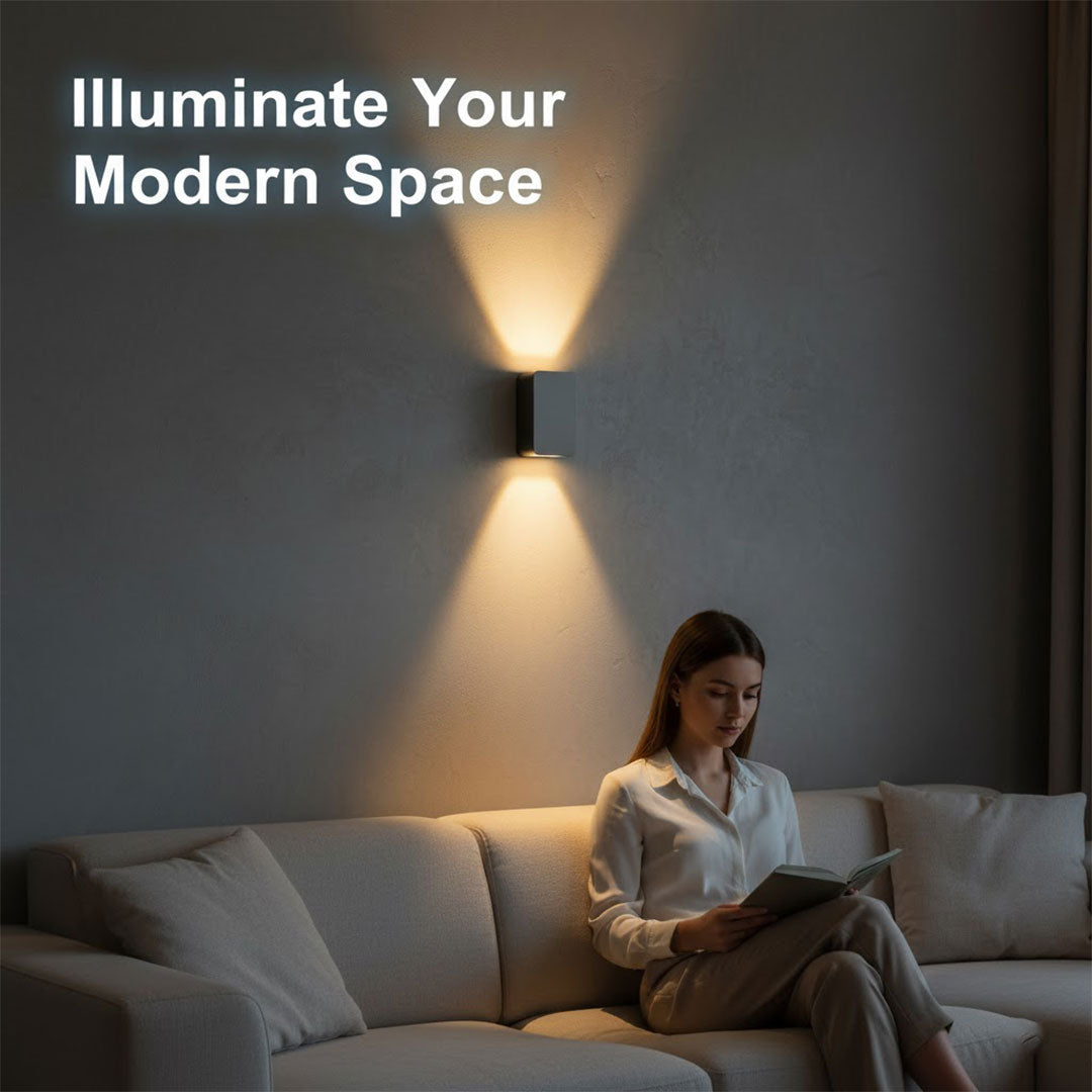 LED Wall Lamp - Modern Design - Rectangular Shape