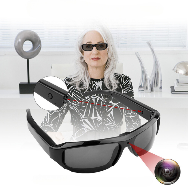 Sports Camera Glasses – 1080P with Recording Function