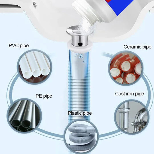 Toilet Clogging Deodorant & Powerful Pipe Cleaner